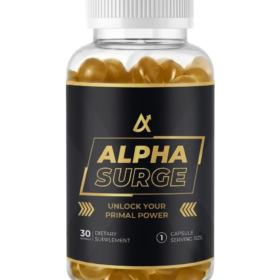 Alpha Surge Supplement Bottle
