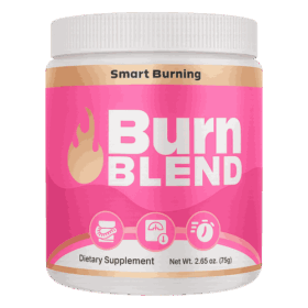BurnBlend Product Jar