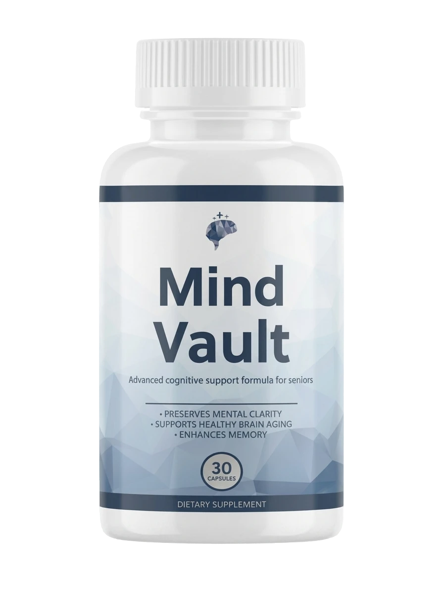 Mind Vault Supplement Bottle