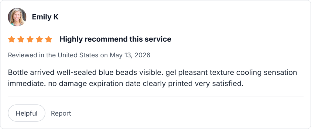 Customer reviews
