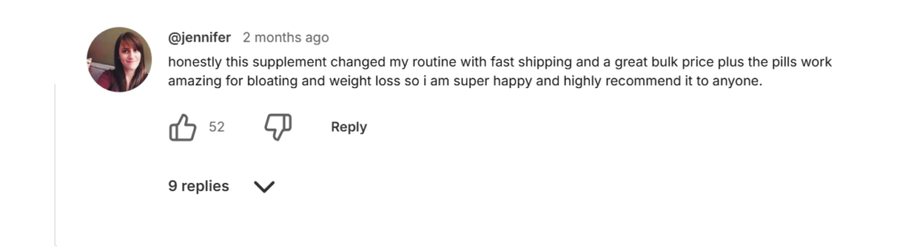Customer review