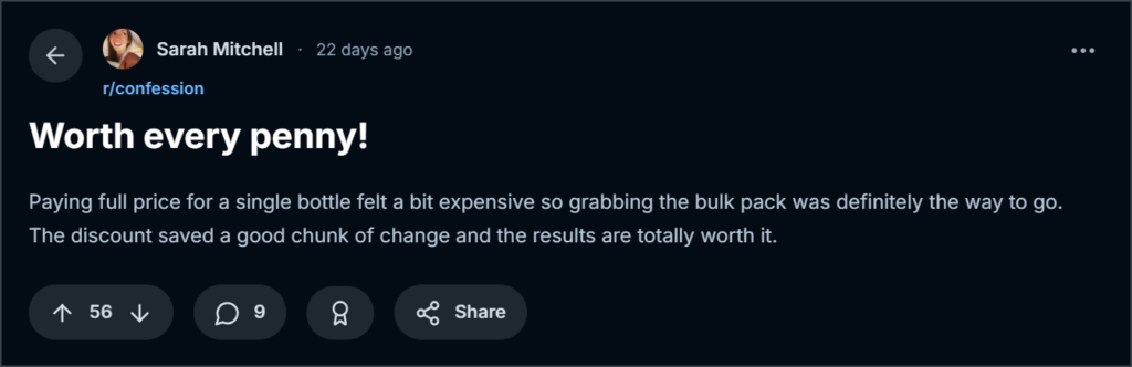 customer review