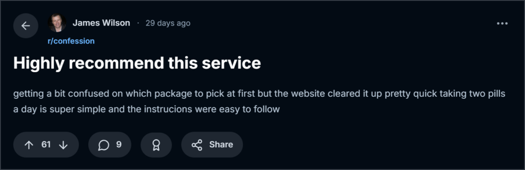 customer review