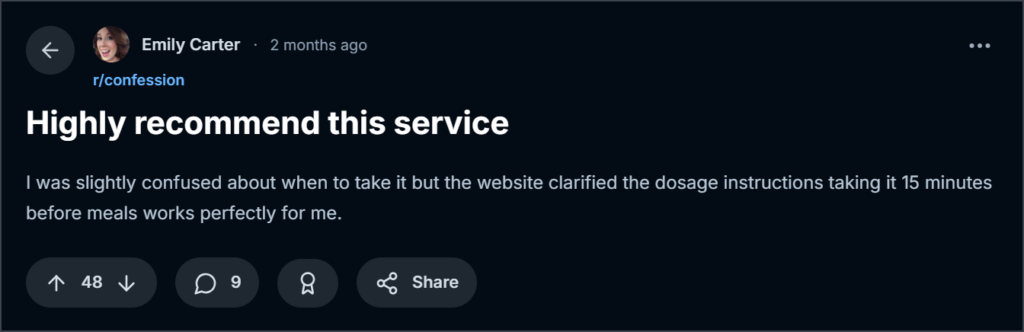 customer review