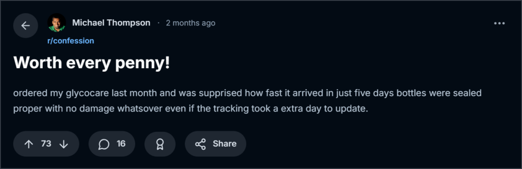customer review