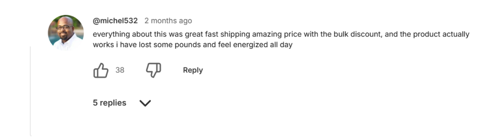 customer review
