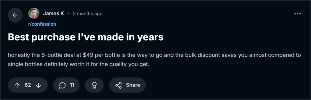 customer review