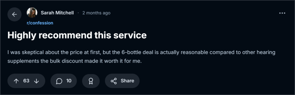 customer review