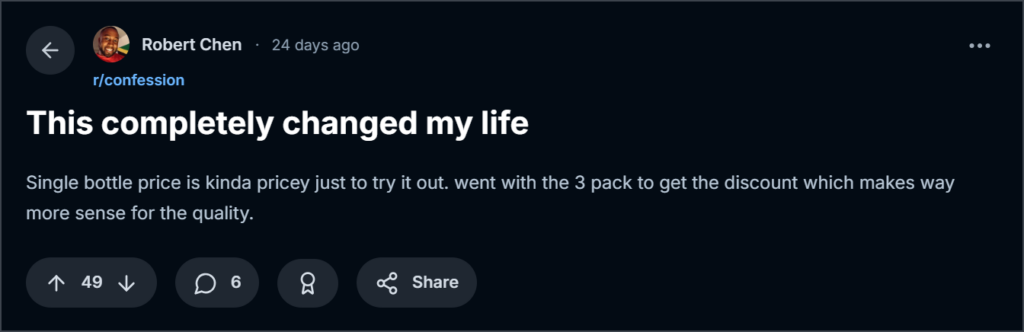customer review