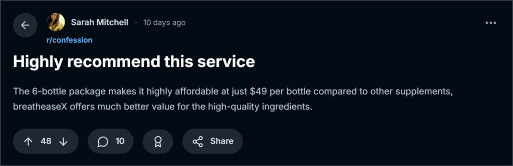 customer review