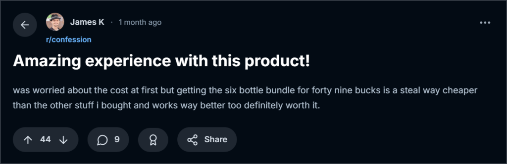 customer review