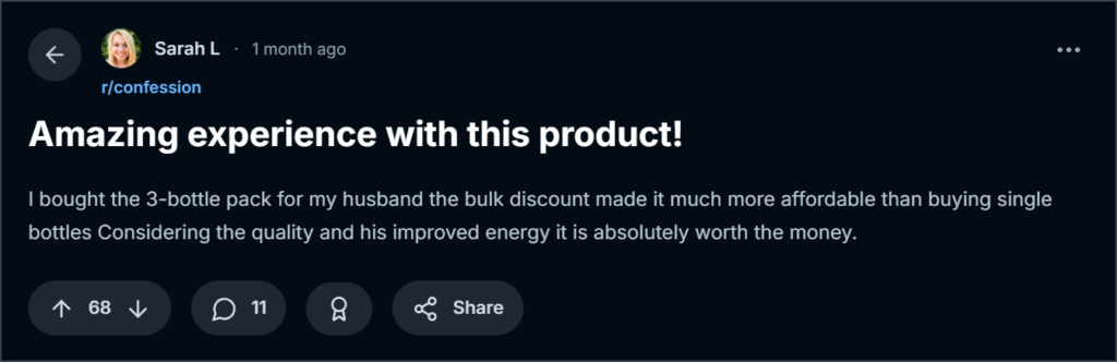 customer review
