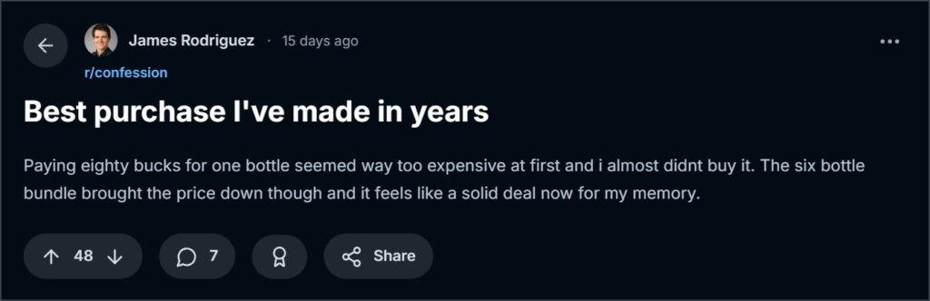 customer review
