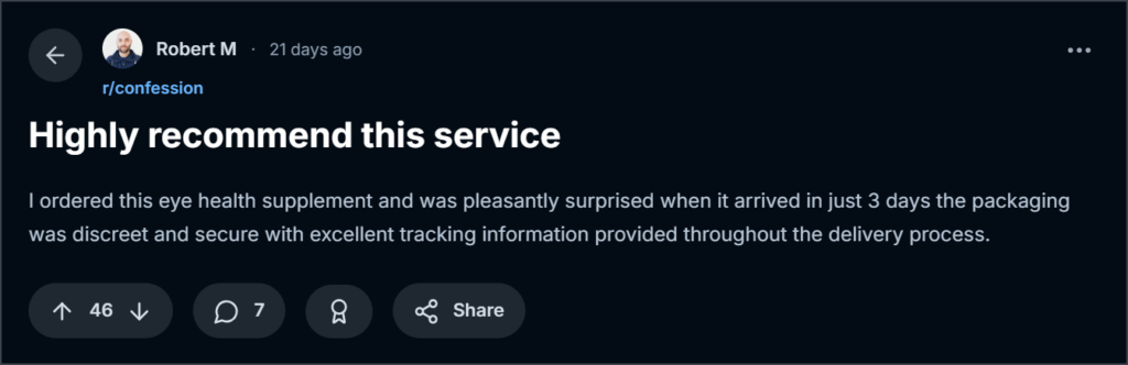 customer review