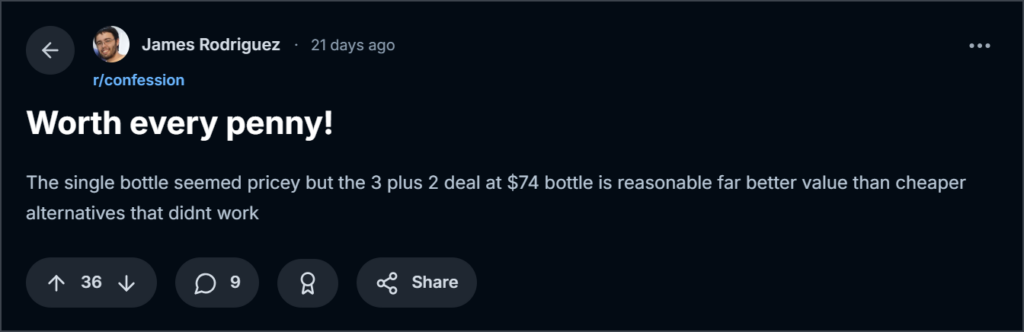 customer review