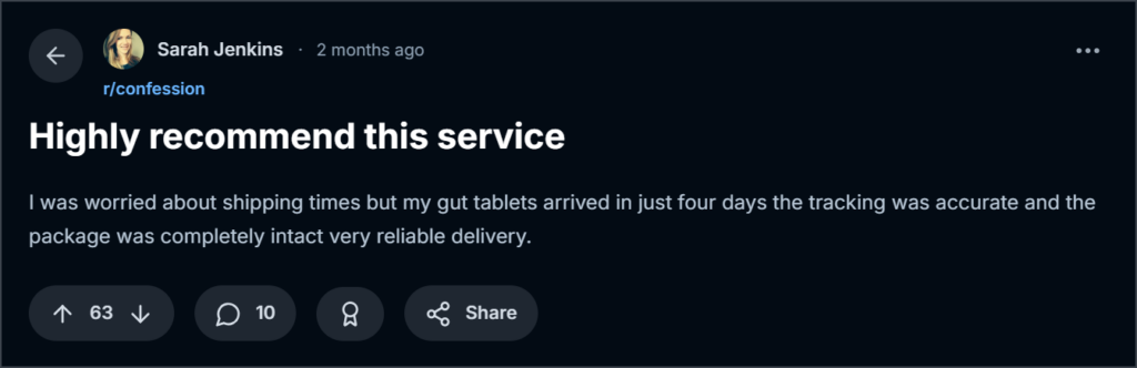 customer review
