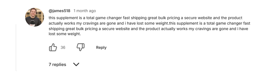 customer review