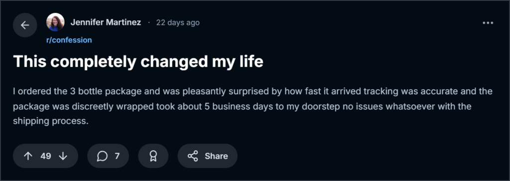 customer review