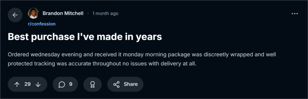 customer review